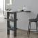[en.casa] Wall-Mounted Dark Grey Barbord 45x120cm